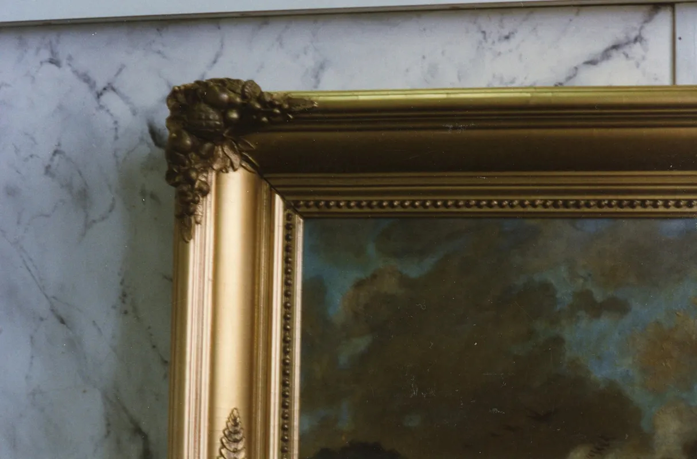 Damaged painting — before restoration #8